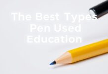 Eğitimde Kullanılan En İyi Kalem Türleri ve Farkları The Best Types of Pens Used in Education and Their Differences
