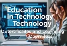 Eğitimde Teknoloji: Sertifikalar ve Öğrenme Fırsatları Education in Technology: Certifications and Learning Opportunities