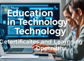 Eğitimde Teknoloji: Sertifikalar ve Öğrenme Fırsatları Education in Technology: Certifications and Learning Opportunities