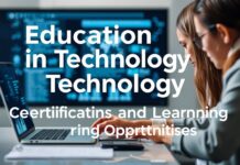 Eğitimde Teknoloji: Sertifikalar ve Öğrenme Fırsatları Education in Technology: Certifications and Learning Opportunities