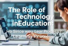 Eğitimde Teknolojinin Rolü: Öğrenme Sürecini Nasıl Şekillendirir? The Role of Technology in Education: How Does It Shape the Learning Process?