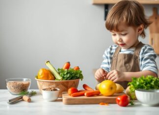 Çocukların Evde Güvenli ve Eğlenceli Bir Şekilde Yemek Hazırlama Yeteneğini Geliştirmek To develop children's ability to prepare food safely and enjoyably at home