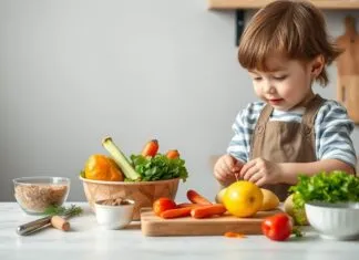 Çocukların Evde Güvenli ve Eğlenceli Bir Şekilde Yemek Hazırlama Yeteneğini Geliştirmek To develop children's ability to prepare food safely and enjoyably at home