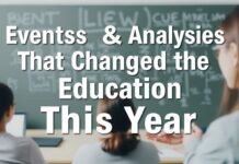 Bu Yılın Eğitim Dünyasını Değiştiren Olaylar ve Analizleri Events and Analyses That Changed the Education World This Year