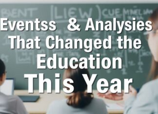 Bu Yılın Eğitim Dünyasını Değiştiren Olaylar ve Analizleri Events and Analyses That Changed the Education World This Year