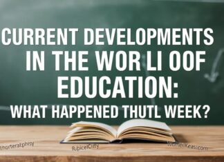 Eğitim Dünyasında Güncel Gelişmeler: Bu Hafta Ne Oldu? Current Developments in the World of Education: What Happened This Week?