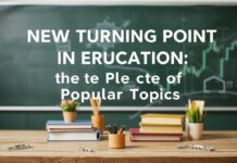 Eğitimde Yeni Dönüm Noktası: Popüler Konuların Gündemde Yeri New Turning Point in Education: The Place of Popular Topics on the Agenda