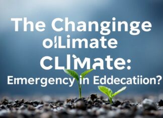 Klimanın Değişen Yüzü: Eğitimde Acil Durum mu? The Changing Face of Climate: An Emergency in Education?
