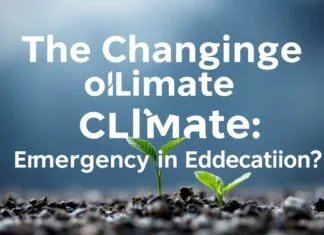 Klimanın Değişen Yüzü: Eğitimde Acil Durum mu? The Changing Face of Climate: An Emergency in Education?